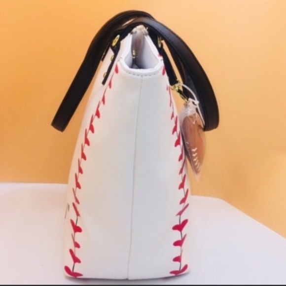 Betsey Johnson baseball tote bag - Picture 6 of 6